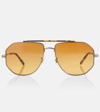 Brunello Cucinelli - x Oliver Peoples Moraldo aviator sunglasses