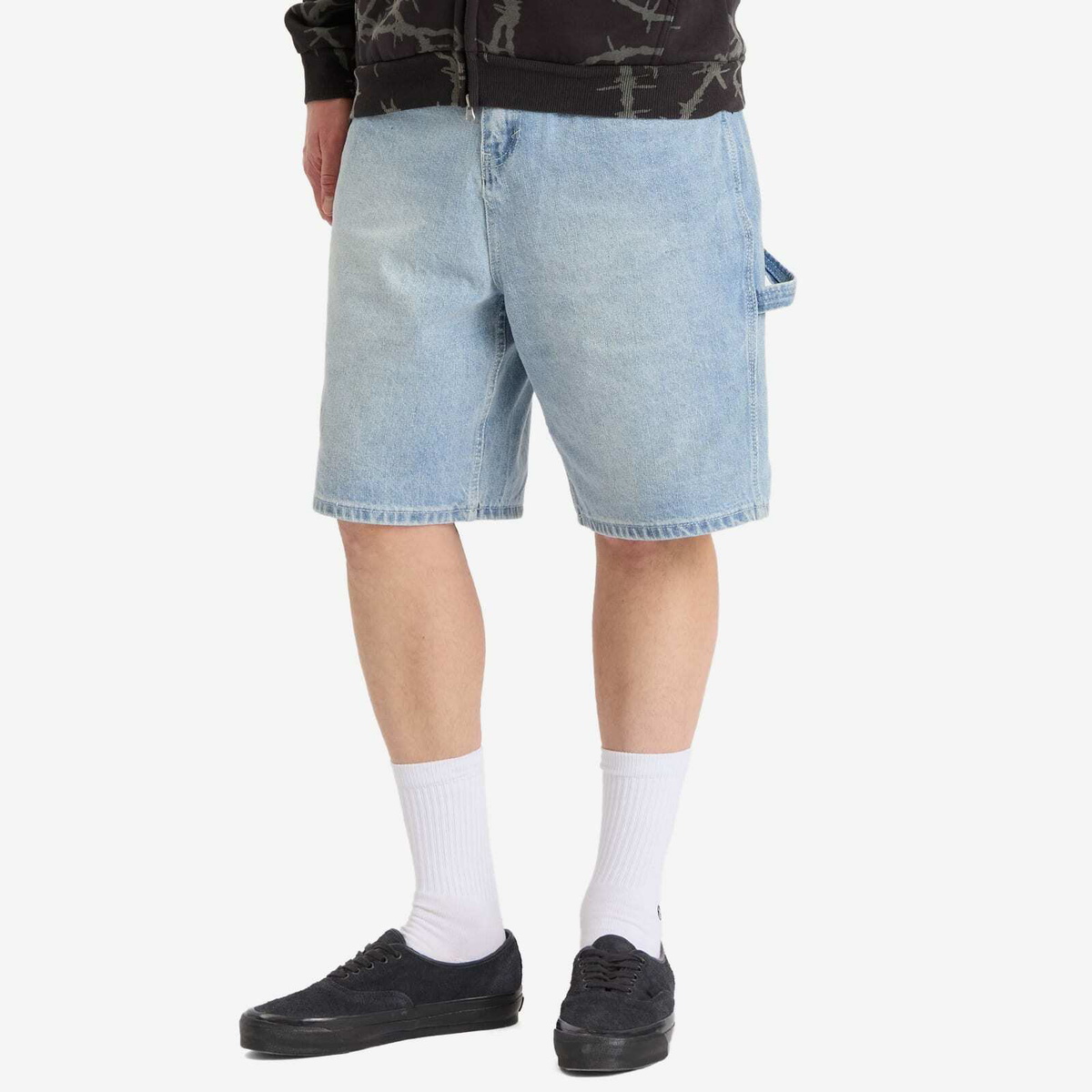 Butter Goods Men's Weathergear Denim Shorts in Faded Blue