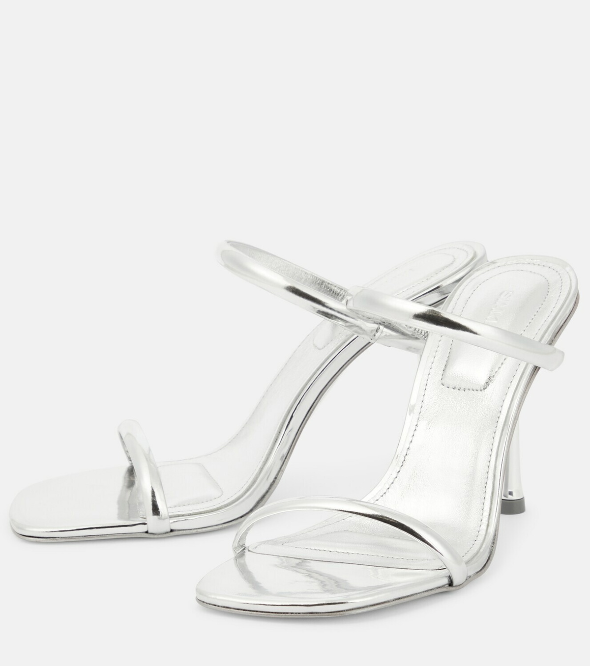 Simkhai Siren metallic leather sandals