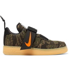 Nike - Carhartt WIP Air Force 1 Camouflage-Print Ripstop Sneakers - Men - Army green