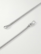 Tom Wood - Snake Rhodium-Plated Silver Necklace