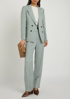 Blaze Milano Fox Striped Woven Trousers Light Blue