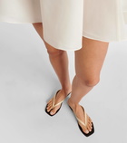 A. Emery Kinto leather thong sandals