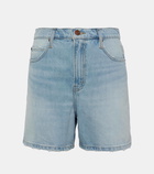 Frame High-rise denim shorts