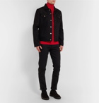 TOM FORD - Ribbed Cashmere and Silk-Blend Rollneck Sweater - Men - Red