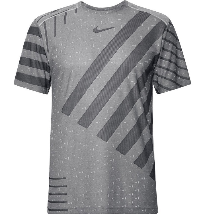 Photo: Nike Running - Ultra TechKnit T-Shirt - Gray