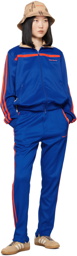 Wales Bonner Blue adidas Originals Edition Stand Collar Track Jacket