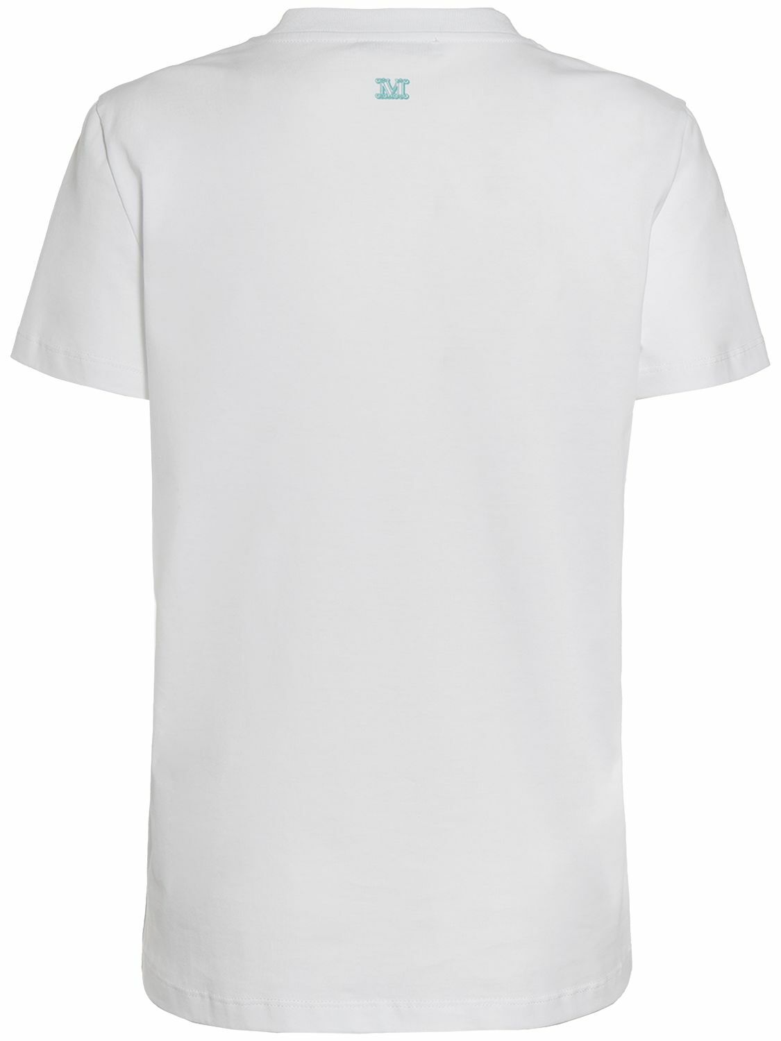 MAX MARA - Mincio Logo Printed Jersey T-shirt Max Mara