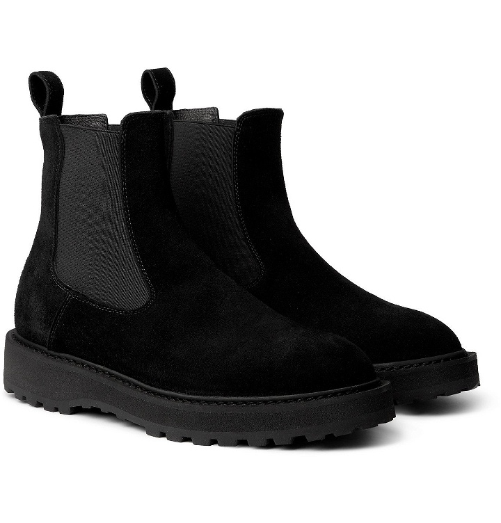 Photo: Diemme - Alberone Suede Chelsea Boots - Black
