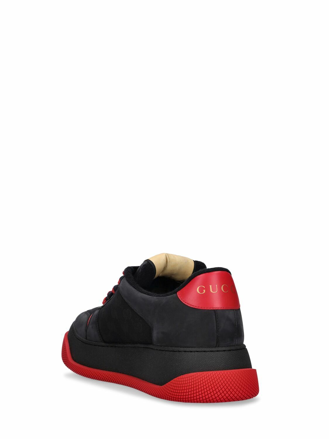 GUCCI - Double Screener Cotton Blend Sneakers Gucci