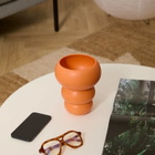 The Conran Shop Stacked Spheres Vase in Orange 