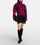 Malone Souliers Melina 70 suede knee-high boots