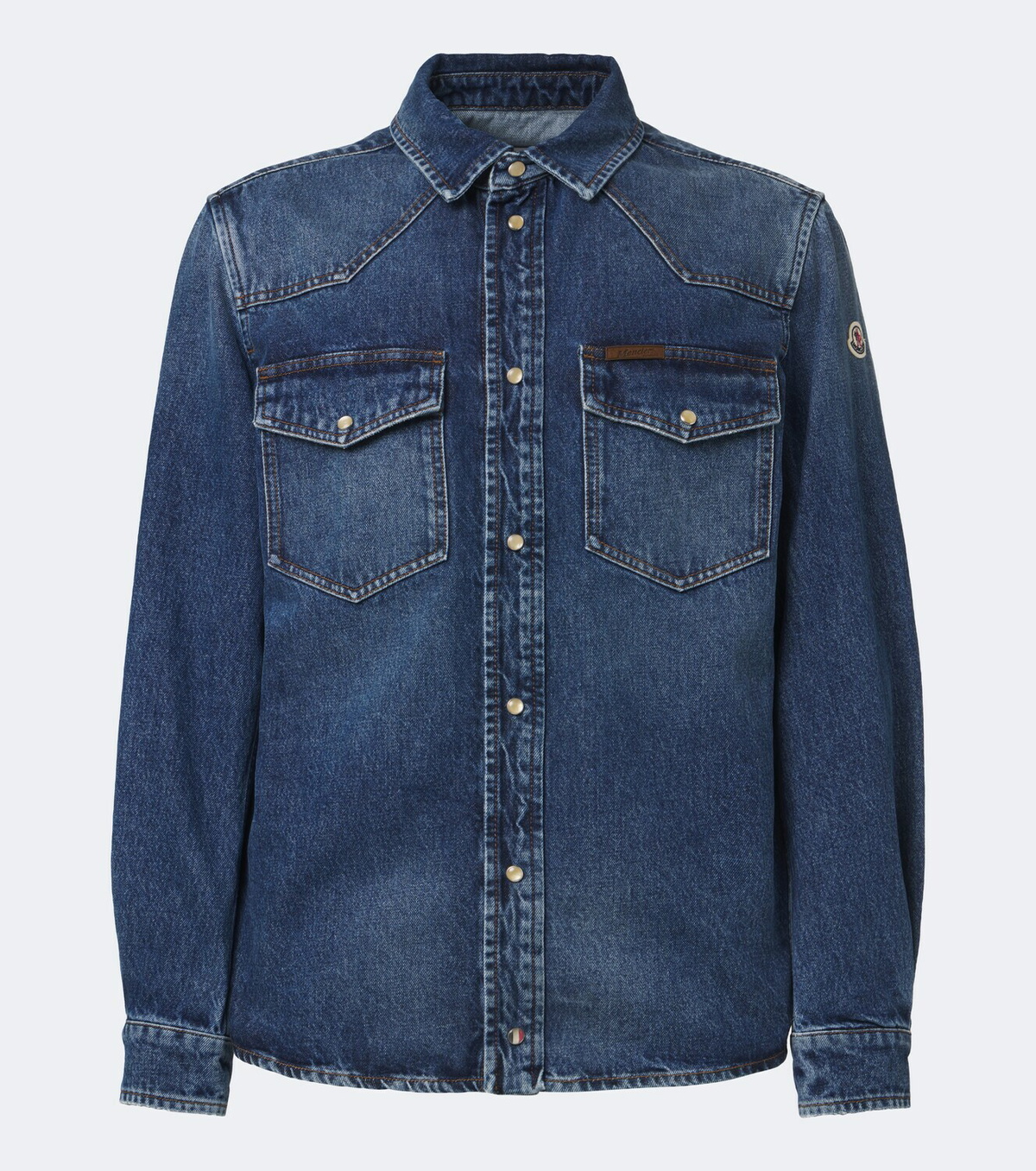 Moncler Denim Western shirt
