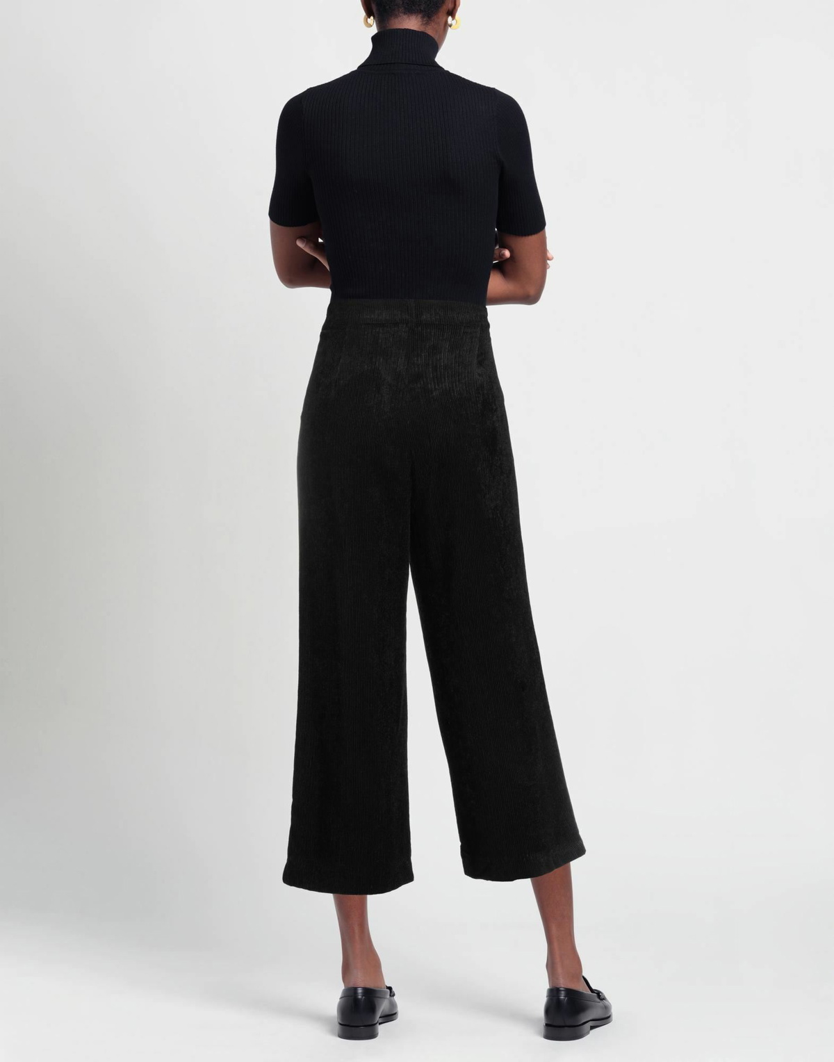 Manila Grace Womens Pants in Black