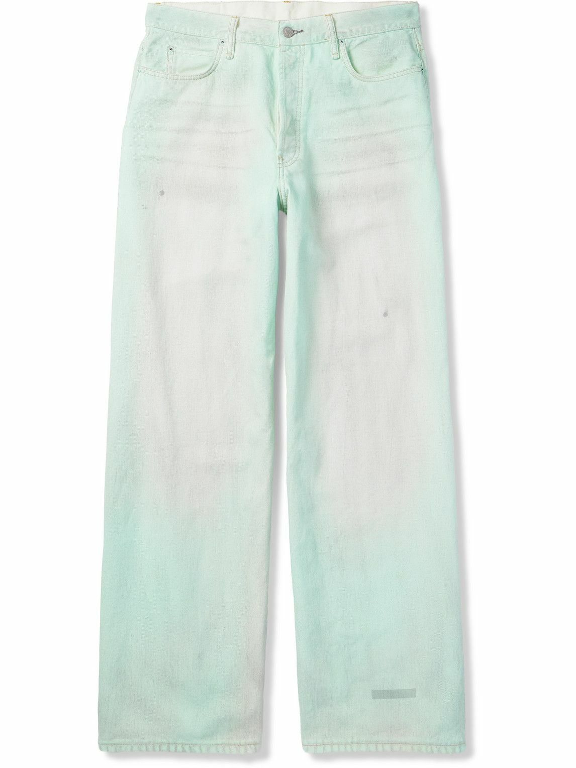 パンツ Acne 1981M FN Jeans in Traffic Mint Glow Acne 1981M FN Jeans in Traffic Mint Glow 1981m Fn Traffic Denim