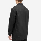 Jil Sander Men's Heavy Cotton Shirt in Black