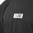 Maison Margiela Men's Number Logo T-Shirt in Black