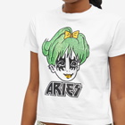 Aries Women's Kiss T-Shirt in White 