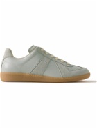 Maison Margiela - Replica Leather and Suede Sneakers - Gray