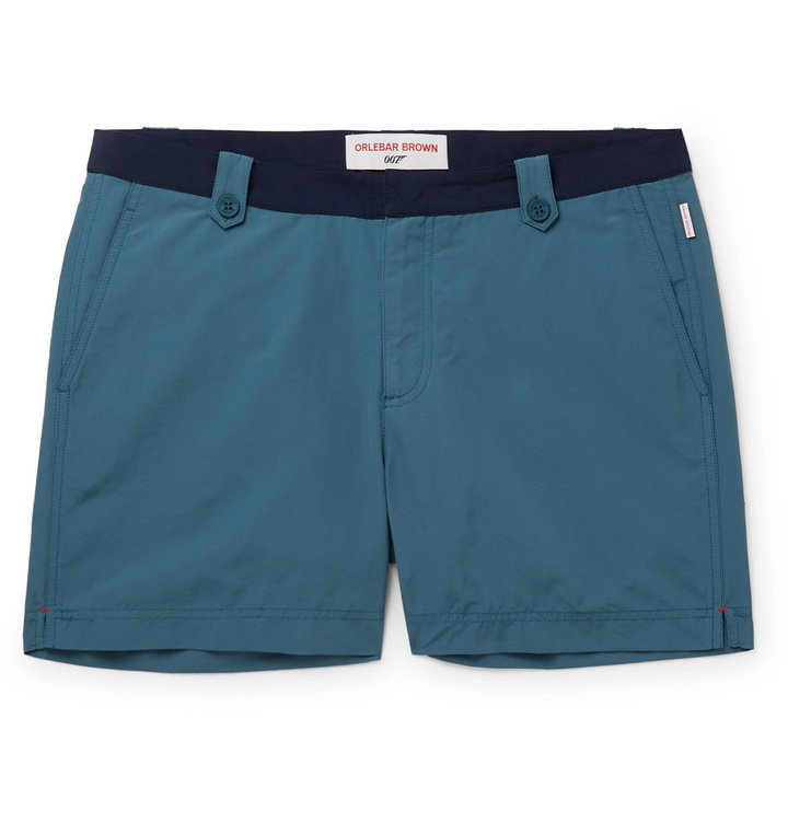 Photo: Orlebar Brown - Setter Short-Length Swim Shorts - Blue