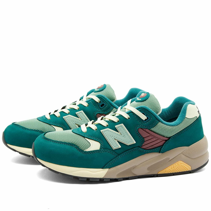 Photo: New Balance Men's MT580KDB Sneakers in Vintage Teal