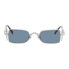 Matsuda Silver 10611H Sunglasses