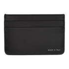 Neil Barrett Black Grid Card Holder