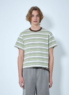 Brain Dead Looped Stripe T-Shirt