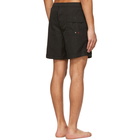 Moncler Black Nylon Boxer Mare Swim Shorts