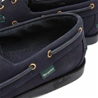 Reception x Paraboot Barth Boat Shoe in Navy