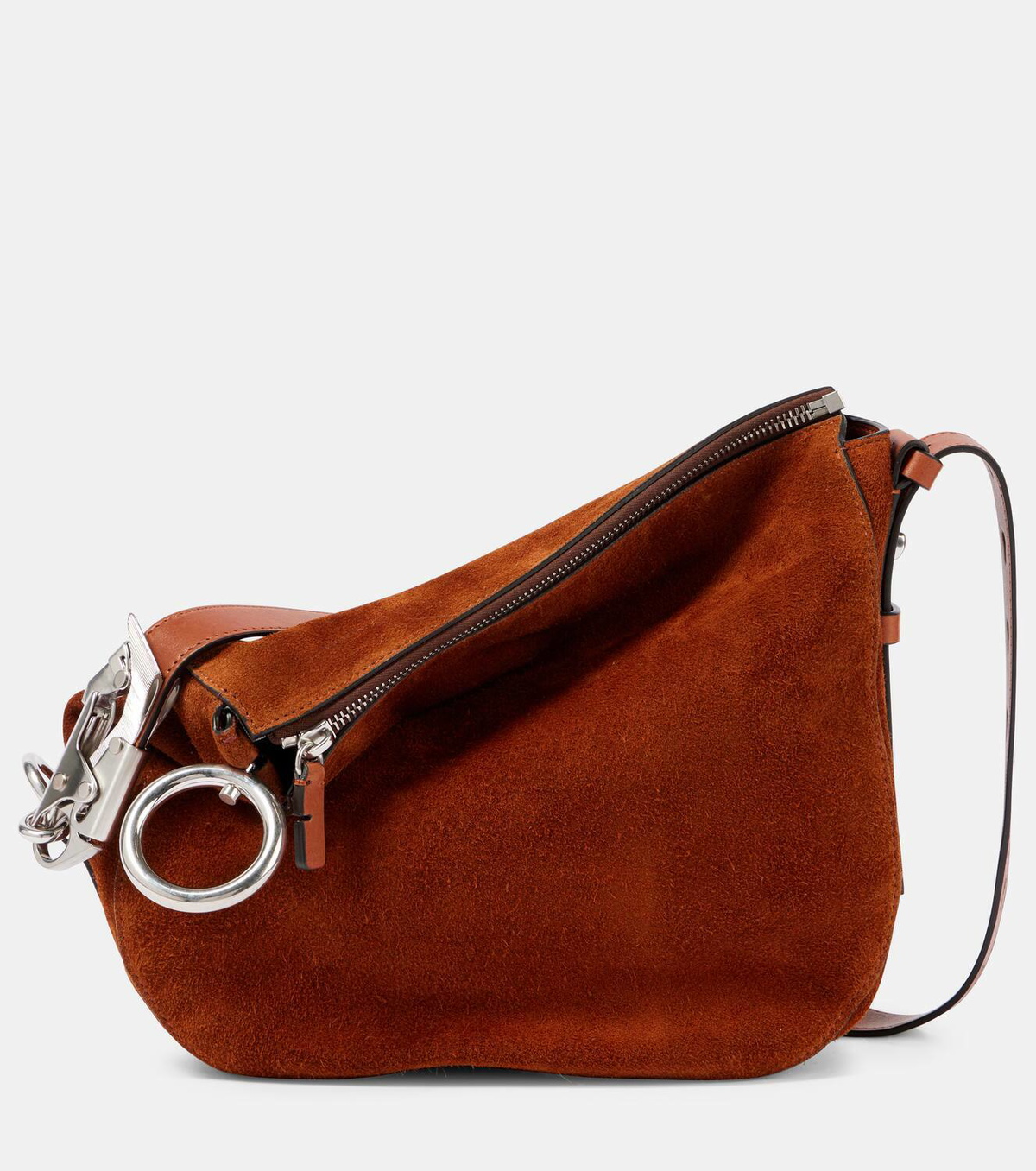 Burberry Knight Small suede shoulder bag Burberry