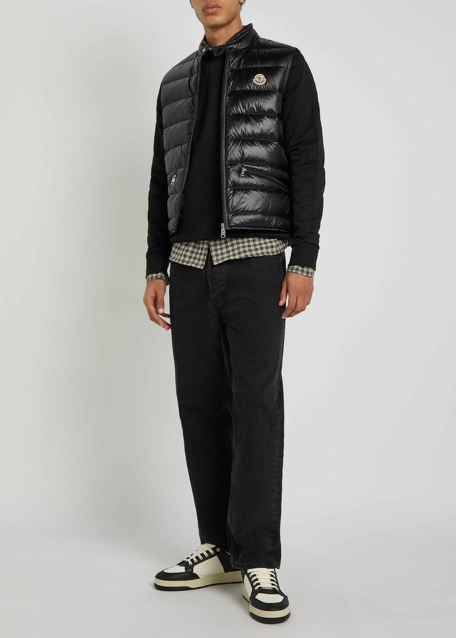 Moncler Gui Padded Nylon Gilet Black Moncler