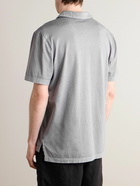 James Perse - Supima Cotton-Jersey Polo Shirt - Gray