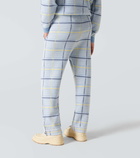 God's True Cashmere Rain tartan cashmere sweatpants