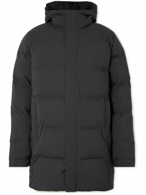 Photo: NN07 - Golf 8181 Quilted Shell Hooded Down Jacket - Gray