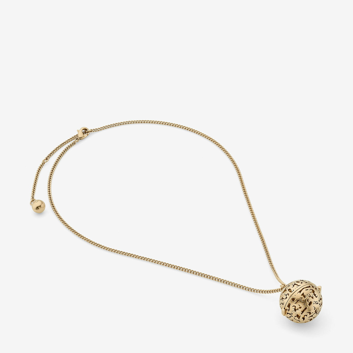 Jimmy Choo Lace Sphere Pendant Necklace