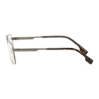 Burberry Gunmetal Rectangular Glasses