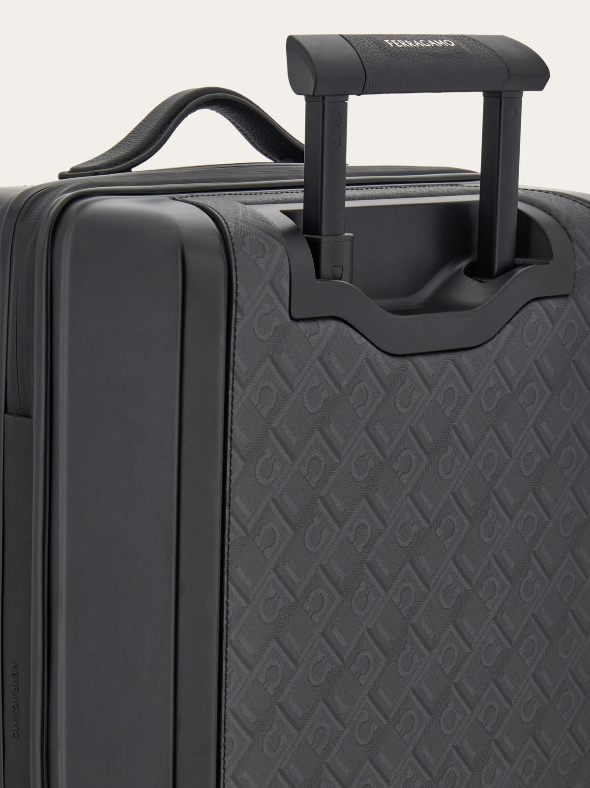 Ferragamo Mens Ferragamo Monogram hand luggage in Black