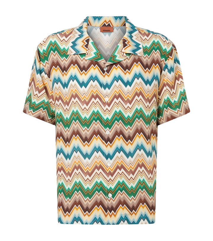 Photo: Missoni Zigzag bowling shirt