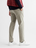 INCOTEX - Slim-Fit Stretch-Cotton Needlecord Trousers - Neutrals