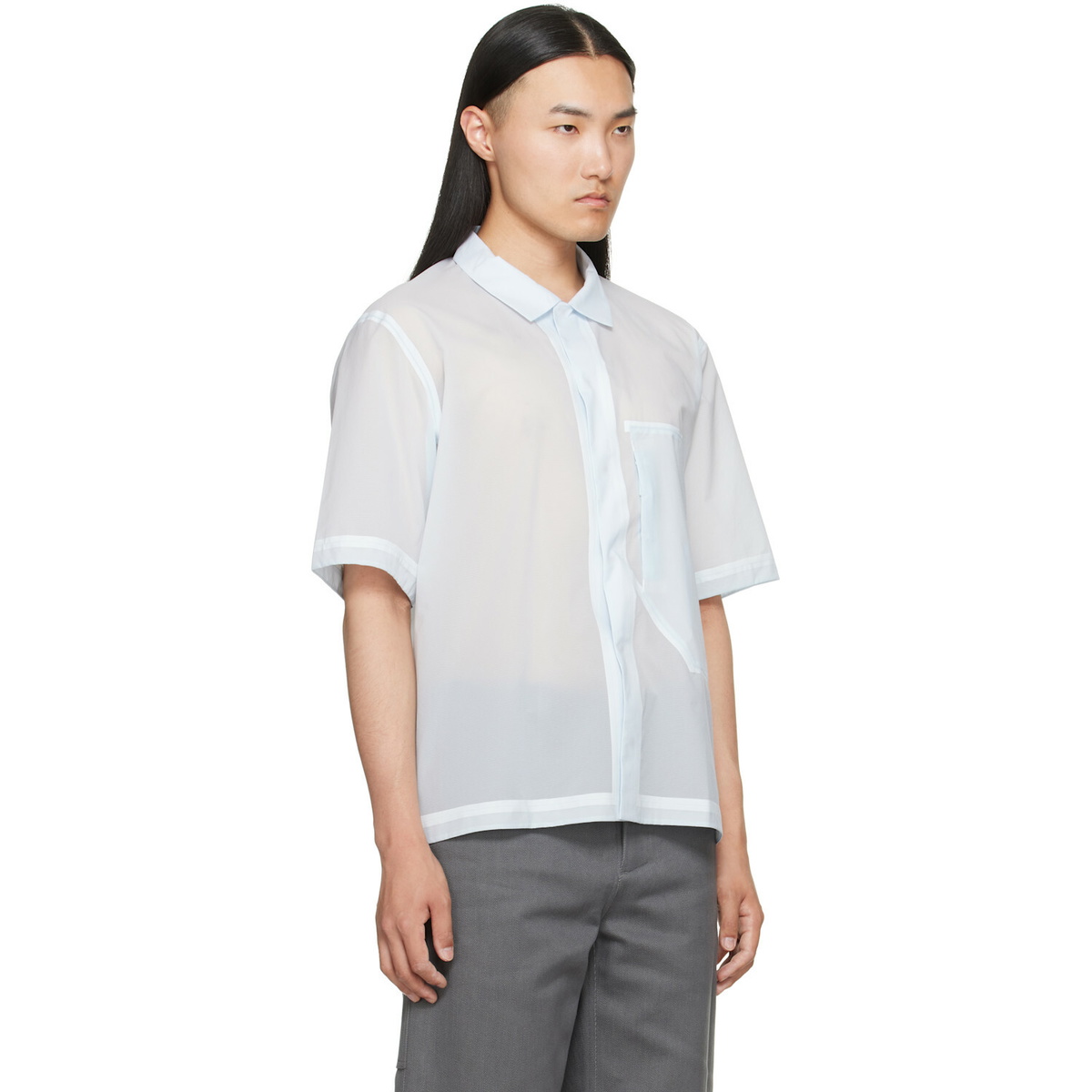 Veilance Blue Demlo S/S Shirt