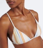SIR Pernille striped triangle bikini top