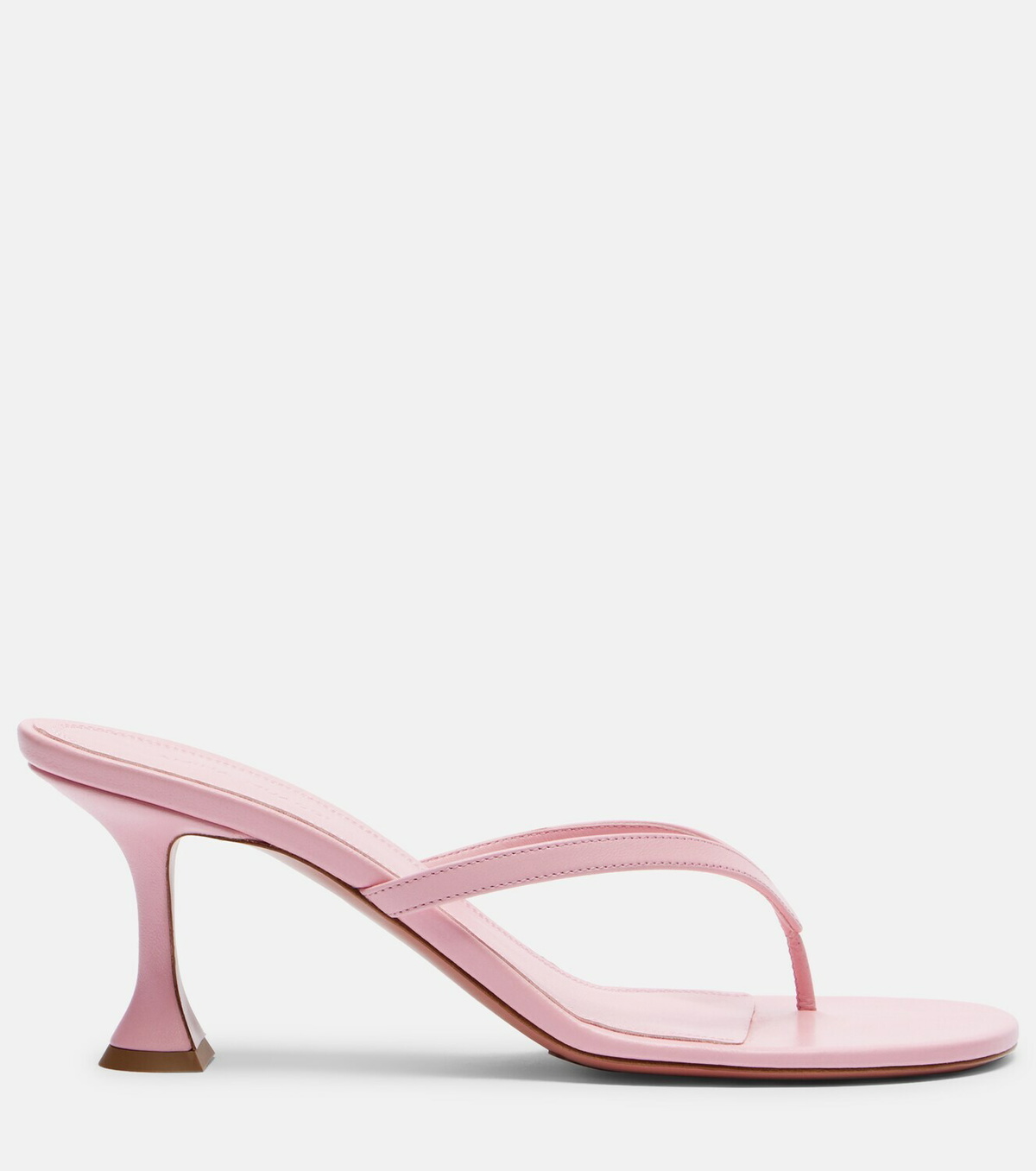 Amina Muaddi Juliette leather thong sandals