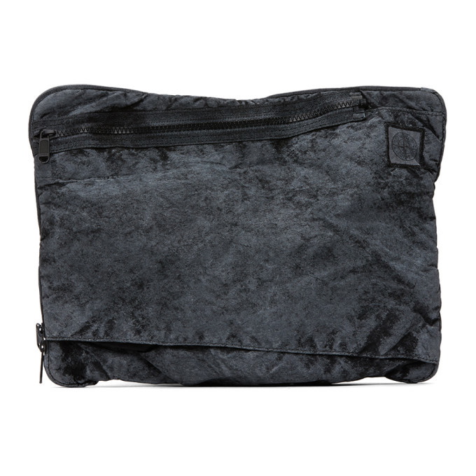 Photo: Stone Island Black Nylon Laptop Pouch