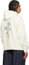 WOOYOUNGMI Off-White Flower Back Logo Hoodie