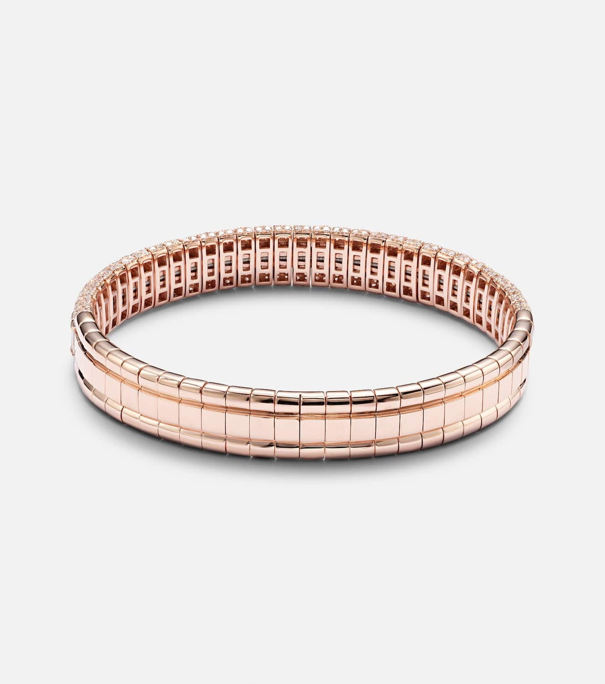Shay Jewelry Scales 18kt rose gold bracelet with diamonds