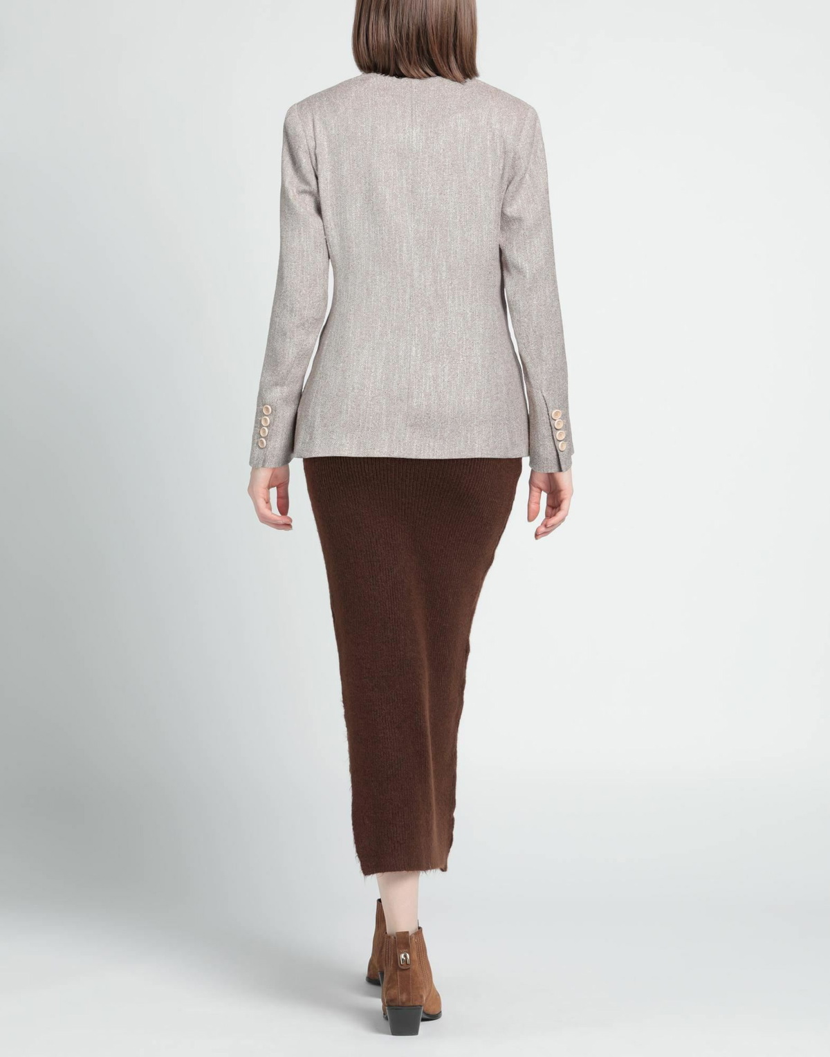 Eleventy Womens Blazer in Beige