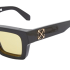 Off-White Sunglasses Off-White Virgil Sunglasses in Black/Yellow 