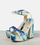 Jimmy Choo - Gaia 140 platform sandals