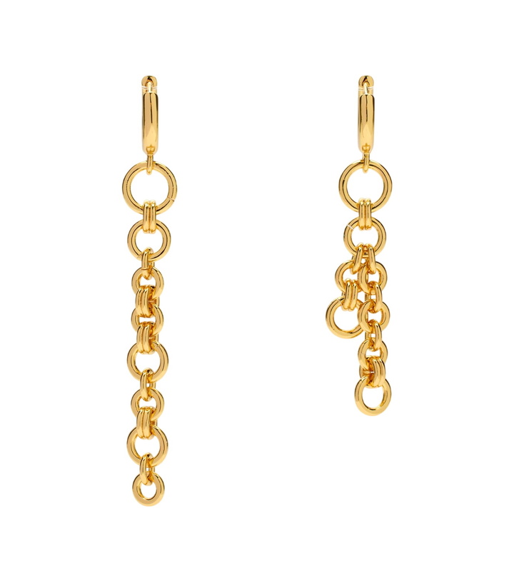Photo: Déhanche Revenge asymmetric chain drop earrings